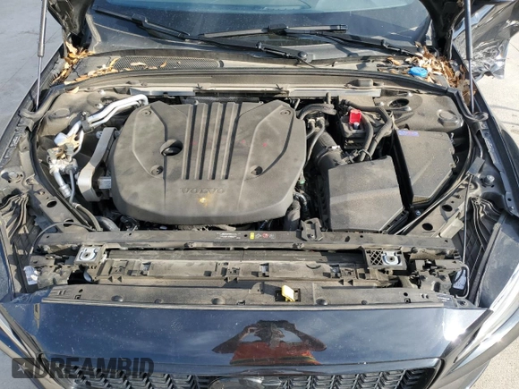 2024 Volvo S60 Plus Black Edition with VIN 7JRL12TH6RG305287, listed as a Copart auction lot 51374615 with 27,542 mi miles and Salvage title. Bid and sale history available at DreamBid. Image 12.