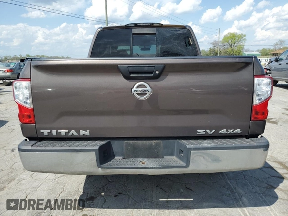 2017 Nissan Titan SV z VIN 1N6AA1EJ8HN522119, wystawiony jako Copart lot #52708905 z przebiegiem 139 582 mil mil oraz Szkoda całkowita • Salvage title. Historia ofert i sprzedaży dostępna na DreamBid. Obrazek 6.