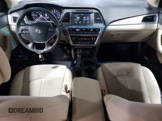 2017 Hyundai Sonata 2.4L with VIN 5NPE24AF8HH460063, listed as a Copart auction lot 55660635 with 154,107 mi miles and Salvage Title. Bid and sale history available at DreamBid. Image 8.