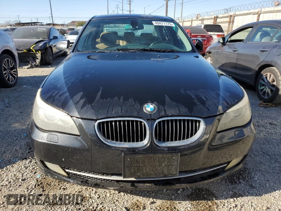 2010 BMW 5 Series 528i with VIN WBANU5C59AC460673, listed as a Copart auction lot 49471175 with 130,726 mi miles and Clean Title. Bid and sale history available at carsss.com. Image 5.