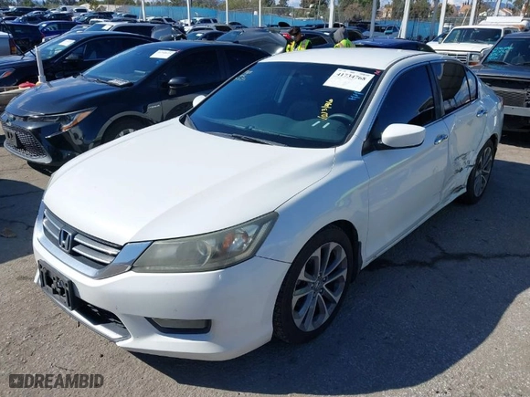 2015 Honda Accord Sedan Sport with VIN 1HGCR2F51FA100162, listed as a IAAI auction lot 41734768 with 122,243 mi miles. Bid and sale history available at carsss.com. Image 2.