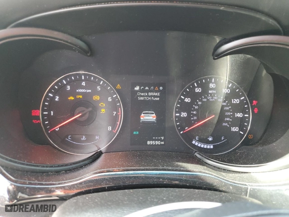 2017 Kia K900 Premium with VIN KNALT4D39H6035528, listed as a Copart auction lot 78782624 with 89,590 mi miles and Salvage Title. Bid and sale history available at carsss.com. Image 9.