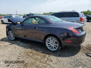 2002 Lexus SC 430 с VIN JTHFN48YX20002417, выставлен на аукционе Copart как лот 59401805 с пробегом Не указан миль и На запчасти • Non repairable. История ставок и продаж доступна на DreamBid. Изображение 2.