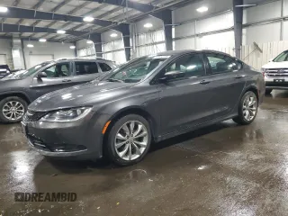 2016 Chrysler 200 S z VIN 1C3CCCBB5GN100505, wystawiony jako Copart lot #57074775 z przebiegiem 87 140 mil mil oraz Szkoda całkowita • Salvage title. Historia ofert i sprzedaży dostępna na DreamBid. Obrazek 1.