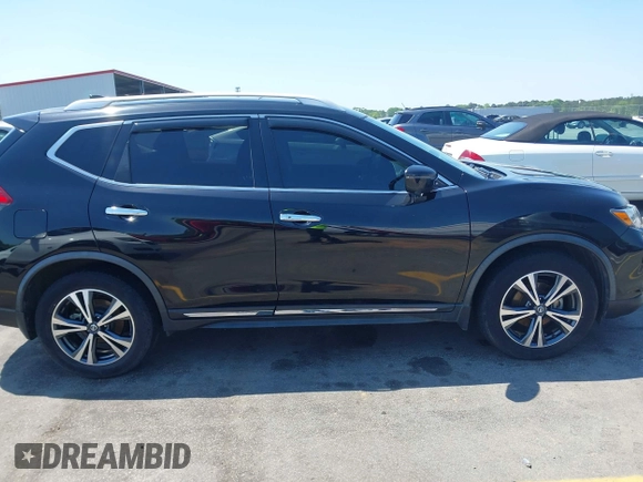 2017 Nissan Rogue SL with VIN JN8AT2MT4HW407893, listed as a IAAI auction lot 41975454 with 105,284 mi miles and . Bid and sale history available at DreamBid. Image 13.