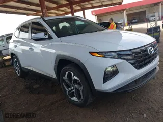 2023 Hyundai Tucson SEL with VIN 5NMJFCAE3PH221195, listed as a IAAI auction lot 41883174 with 24,318 mi miles. Bid and sale history available at carsss.com. Image 1.