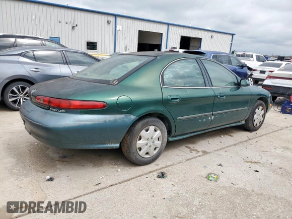 1999 Mercury Sable GS with VIN 1MEFM50U1XA644365, listed as a Copart auction lot 55881515 with 155,204 mi miles and Clean Title. Bid and sale history available at DreamBid. Image 3.