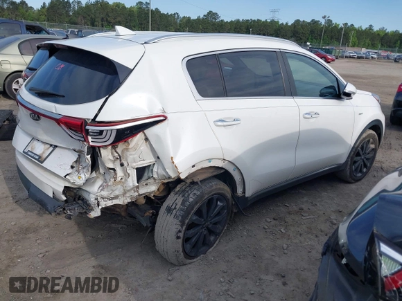 2018 Kia Sportage EX with VIN KNDPNCAC6J7442364, listed as a IAAI auction lot 42012509 with 217,245 mi miles and . Bid and sale history available at DreamBid. Image 4.
