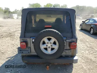 2001 Jeep Wrangler Sport with VIN 1J4FA49S41P352844, listed as a Copart auction lot 69216924 with 160,129 mi miles and Clean Title. Bid and sale history available at carsss.com. Image 6.