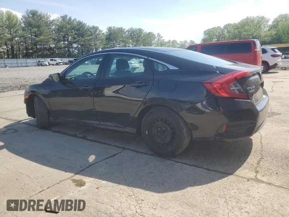 2017 Honda Civic LX with VIN 2HGFC2F5XHH510364, listed as a Copart auction lot 55491735 with 83,520 mi miles and Salvage Title. Bid and sale history available at DreamBid. Image 2.