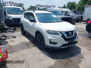 2017 Nissan Rogue SV with VIN 5N1AT2MV0HC817097, listed as a IAAI auction lot 42681341 with 127,784 mi miles and . Bid and sale history available at DreamBid. Image 1.