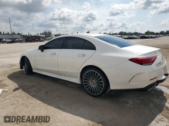 2023 Mercedes-Benz CLS 450 with VIN W1K2J5KB8PA111309, listed as a Copart auction lot 58293875 with 48,879 mi miles and Clean title. Bid and sale history available at DreamBid. Image 2.