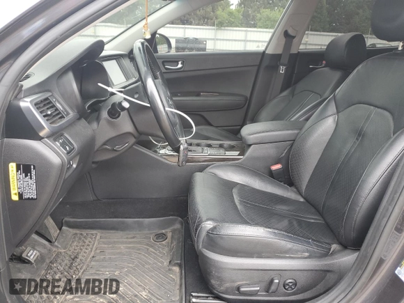 2017 Kia Optima EX with VIN 5XXGU4L35HG142838, listed as a Copart auction lot 57722595 with 132,729 mi miles and Salvage title. Bid and sale history available at DreamBid. Image 7.