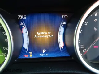 2014 Maserati Ghibli S Q4 with VIN ZAM57RTA1E1091738, listed as a IAAI auction lot 41518359 with 75,641 mi miles. Bid and sale history available at carsss.com. Image 7.