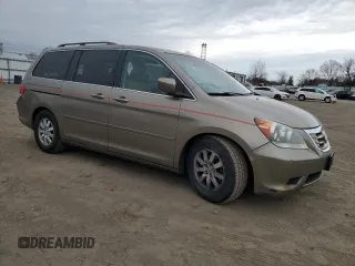 2010 Honda Odyssey EX with VIN 5FNRL3H46AB075666, listed as a Copart auction lot 50724145 with 57,773 mi miles and Salvage Title. Bid and sale history available at carsss.com. Image 4.