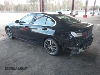 2021 BMW 3 Series 330i xDrive with VIN 3MW5R7J0XM8B58647, listed as a IAAI auction lot 42027965 with 34,230 mi miles. Bid and sale history available at carsss.com. Image 3.