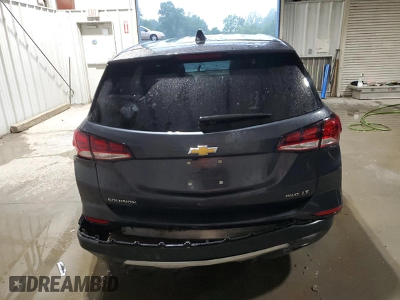2023 Chevrolet Equinox LT with VIN 3GNAXUEG1PS121319, listed as a Copart auction lot 59525255 with 51,676 mi miles and Clean title. Bid and sale history available at DreamBid. Image 6.
