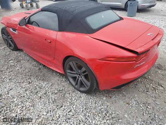 2017 Jaguar F-TYPE S with VIN SAJWA6FU2H8K37740, listed as a Copart auction lot 50696595 with 77,011 mi miles and Salvage Title. Bid and sale history available at carsss.com. Image 2.