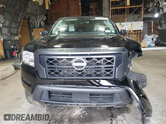 2023 Nissan Frontier Pro-4X with VIN 1N6ED1EK7PN630005, listed as a Copart auction lot 55478235 with 37,114 mi miles and Salvage title. Bid and sale history available at DreamBid. Image 5.