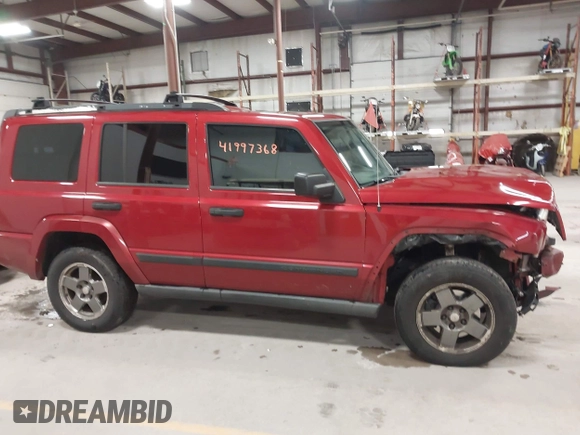 2006 Jeep Commander with VIN 1J8HG48K16C302814, listed as a IAAI auction lot 41997368 with 218,598 mi miles and . Bid and sale history available at DreamBid. Image 14.