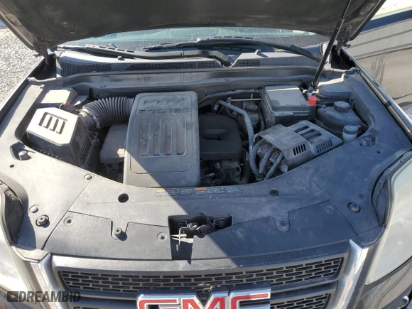 2013 GMC Terrain SLE with VIN 2GKALSEK7D6348249, listed as a Copart auction lot 48407795 with 104,104 mi miles and Salvage Title. Bid and sale history available at carsss.com. Image 12.