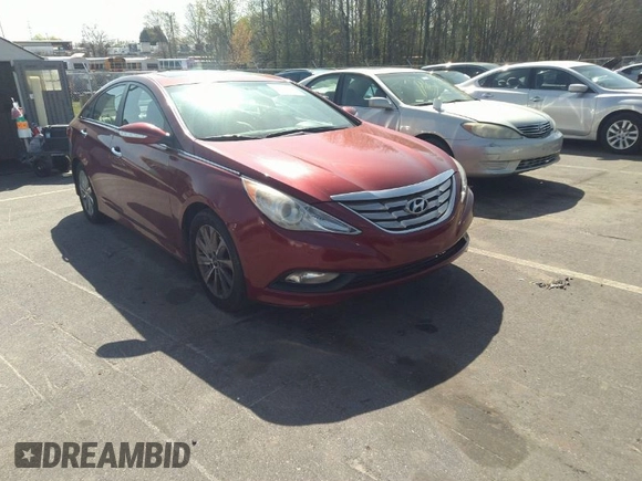 2014 Hyundai Sonata SE with VIN 5NPEC4AC5EH923646, listed as a IAAI auction lot 41935203 with 90,506 mi miles and . Bid and sale history available at DreamBid. Image 1.