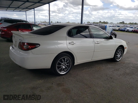 2004 Lexus ES 350 with VIN JTHBA30GX40003836, listed as a Copart auction lot 51252745 with 211,883 mi miles and Salvage Title. Bid and sale history available at DreamBid. Image 3.