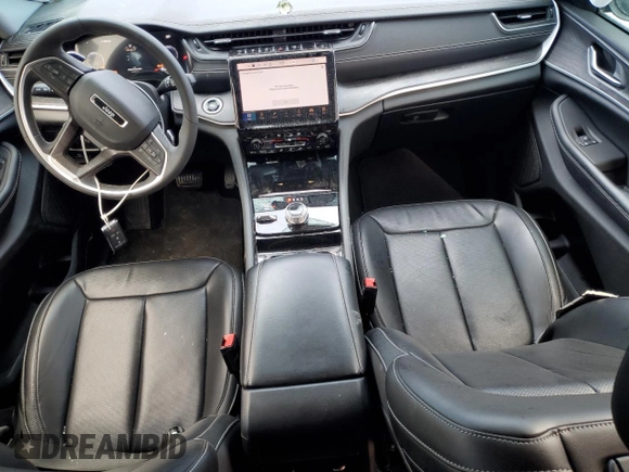 2023 Jeep Grand Cherokee Limited z VIN 1C4RJHBG3PC612389, wystawiony jako Copart lot #47825155 z przebiegiem 14 585 mil mil oraz Szkoda całkowita • Salvage title. Historia ofert i sprzedaży dostępna na DreamBid. Obrazek 8.