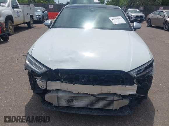 2020 Audi RS 3 with VIN WUABWGFF4LA904611, listed as a IAAI auction lot 42860543 with 36,566 mi miles and . Bid and sale history available at DreamBid. Image 6.