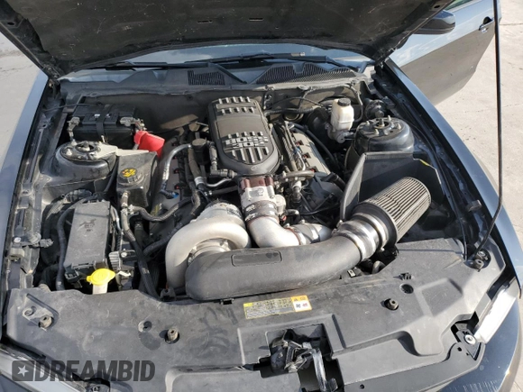 2012 Ford Mustang GT Premium with VIN 1ZVBP8CF0C5251771, listed as a Copart auction lot 50801515 with 104,833 mi miles and Salvage Title. Bid and sale history available at DreamBid. Image 11.