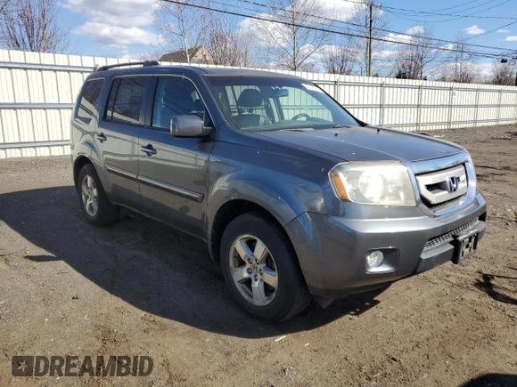 2011 Honda Pilot EX-L with VIN 5FNYF4H6XBB089565, listed as a Copart auction lot 47131215 with 127,398 mi miles and Clean Title. Bid and sale history available at carsss.com. Image 4.
