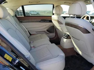 2020 Genesis G90 3.3T Premium with VIN KMTF34PA4LU076259, listed as a Copart auction lot 87943615 with 61,425 mi miles and Salvage Title. Bid and sale history available at carsss.com. Image 10.