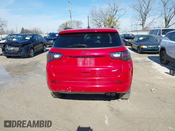 2022 Jeep Compass High Altitude with VIN 3C4NJDCB0NT161451, listed as a IAAI auction lot 41576282 with 96,250 mi miles and . Bid and sale history available at DreamBid. Image 16.