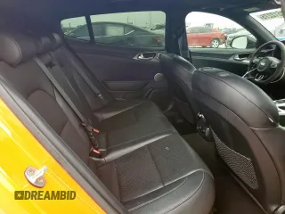 2019 Kia Stinger GT with VIN KNAE35LC9K6070562, listed as a Copart auction lot 51612275 with 75,785 mi miles and Salvage Title. Bid and sale history available at DreamBid. Image 12.