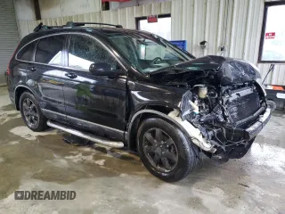 2007 Honda CR-V EX-L with VIN JHLRE48787C037889, listed as a Copart auction lot 52907535 with 133,806 mi miles and Salvage Title. Bid and sale history available at carsss.com. Image 4.