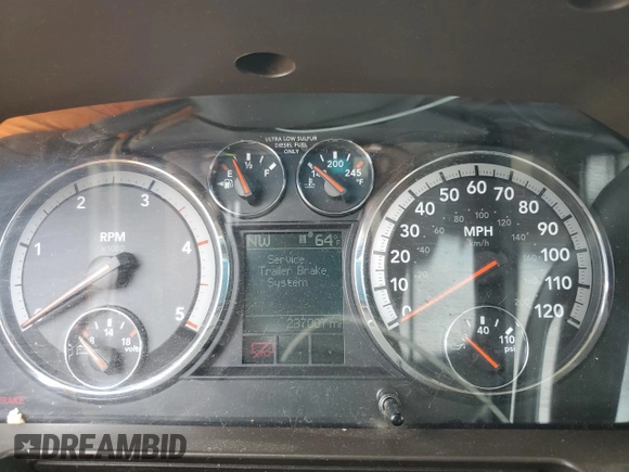 2011 Ram 2500 ST with VIN 3D7TP2CL3BG541817, listed as a Copart auction lot 55825995 with 237,007 mi miles and Salvage title. Bid and sale history available at DreamBid. Image 9.