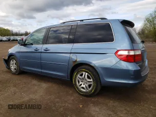 2007 Honda Odyssey EX-L with VIN 5FNRL38777B095914, listed as a Copart auction lot 53208585 with 254,710 mi miles and Salvage Title. Bid and sale history available at carsss.com. Image 2.