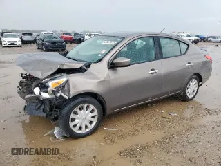 2017 Nissan Versa SV with VIN 3N1CN7AP4HK429118, listed as a Copart auction lot 60467475 with 130,154 mi miles and Salvage title. Bid and sale history available at DreamBid. Image 1.