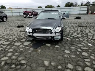 2007 Mercedes-Benz CLK 350 with VIN WDBTK56F27F207673, listed as a Copart auction lot 82643764 with 84,260 mi miles and Salvage Title. Bid and sale history available at DreamBid. Image 11.