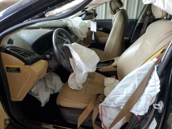 2016 Hyundai Azera Limited с VIN KMHFH4JG0GA563202, выставлен на аукционе Copart как лот 55341115 с пробегом Не указан миль и Списание • Salvage title. История ставок и продаж доступна на DreamBid. Изображение 7.