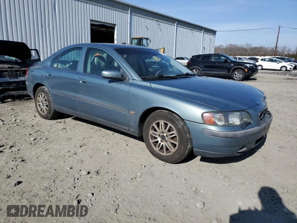 2004 Volvo S60 with VIN YV1RS61T642348189, listed as a Copart auction lot 46315535 with 209,536 mi miles and Salvage Title. Bid and sale history available at carsss.com. Image 4.