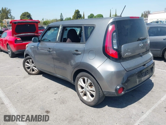 2016 Kia Soul + with VIN KNDJP3A57G7349251, listed as a IAAI auction lot 41975247 with 120,280 mi miles. Bid and sale history available at carsss.com. Image 3.
