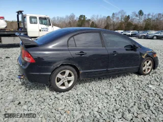 2008 Honda Civic Sdn EX with VIN 2HGFA15838H350792, listed as a Copart auction lot 47448355 with 225,069 mi miles and Salvage Title. Bid and sale history available at carsss.com. Image 3.