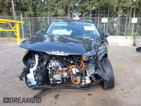 2023 Kia Sportage EX with VIN KNDPVCAGXP7091731, listed as a IAAI auction lot 42551355 with 29,448 mi miles and . Bid and sale history available at DreamBid. Image 6.