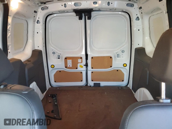 2021 Ford Transit Connect XL with VIN NM0LS6E26M1485746, listed as a Copart auction lot 84166864 with 25,547 mi miles and Salvage title. Bid and sale history available at DreamBid. Image 10.