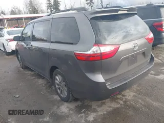 2017 Toyota Sienna XLE with VIN 5TDDZ3DC4HS160419, listed as a IAAI auction lot 41633767 with 84,888 mi miles and . Bid and sale history available at DreamBid. Image 3.