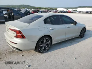 2022 Volvo S60 Ultimate Dark Theme with VIN 7JRL12TM4NG165781, listed as a Copart auction lot 66046803 with 15,059 mi miles and . Bid and sale history available at DreamBid. Image 3.
