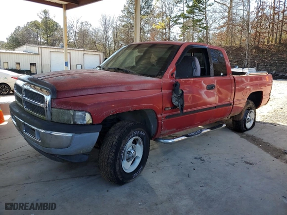 2000 Dodge Ram 1500 with VIN 3B7HF13Z8YG161348, listed as a Copart auction lot 41558035 with 0 mi miles and Salvage Title. Bid and sale history available at carsss.com. Image 1.