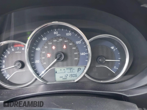 2015 Toyota Corolla L with VIN 5YFBURHE1FP352715, listed as a IAAI auction lot 41696284 with 121,906 mi miles and . Bid and sale history available at DreamBid. Image 7.