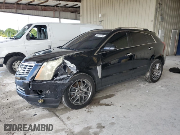 2015 Cadillac SRX Premium Collection with VIN 3GYFNDE38FS596718, listed as a Copart auction lot 56674245 with 106,379 mi miles and Salvage title. Bid and sale history available at DreamBid. Image 1.